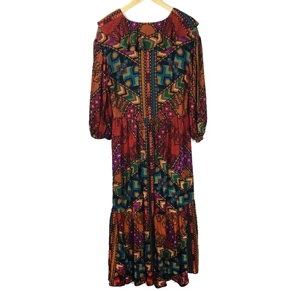 FARM RIO Striped Maxi Dress - Picture 9 of 10